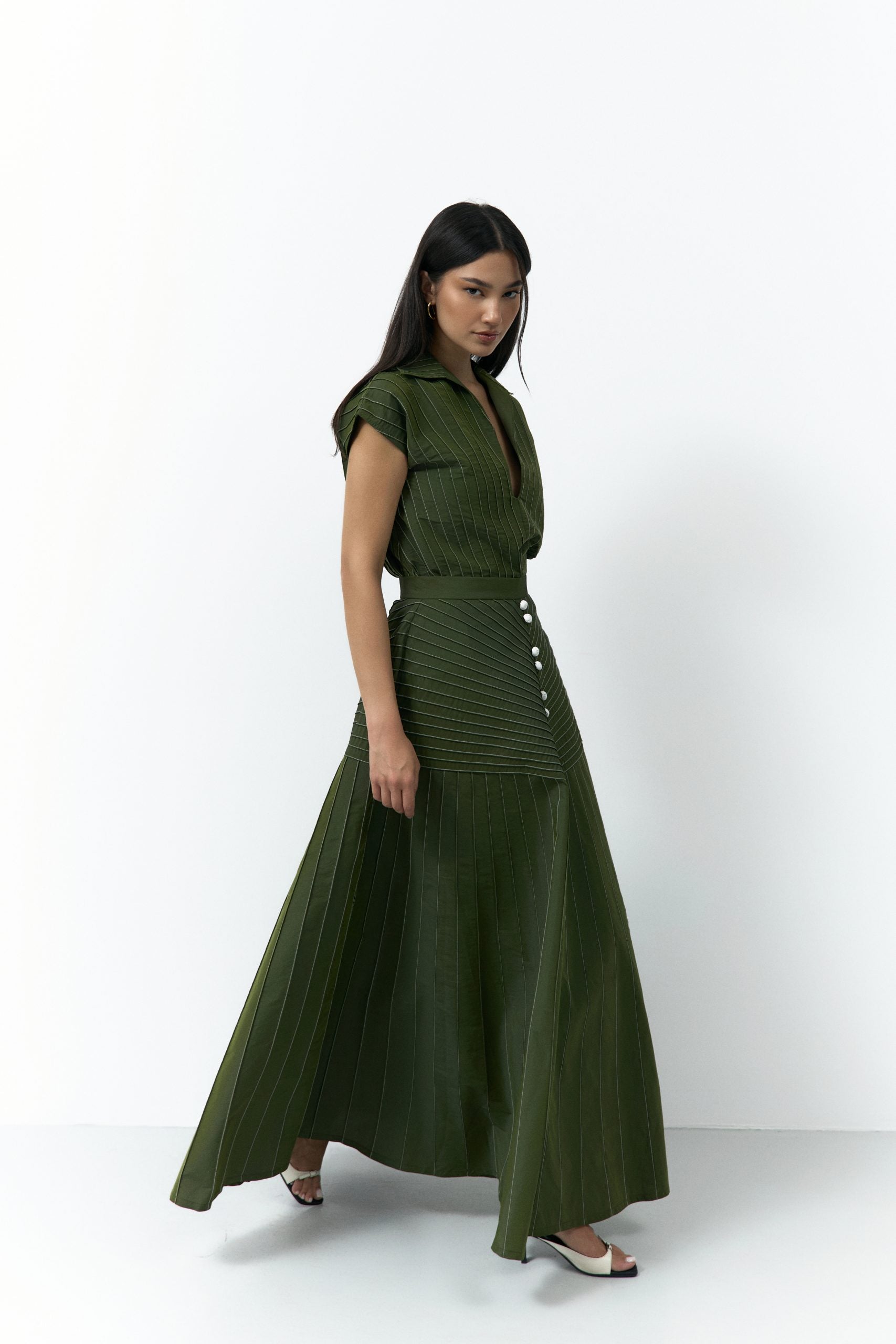 The Aurora Set In Green