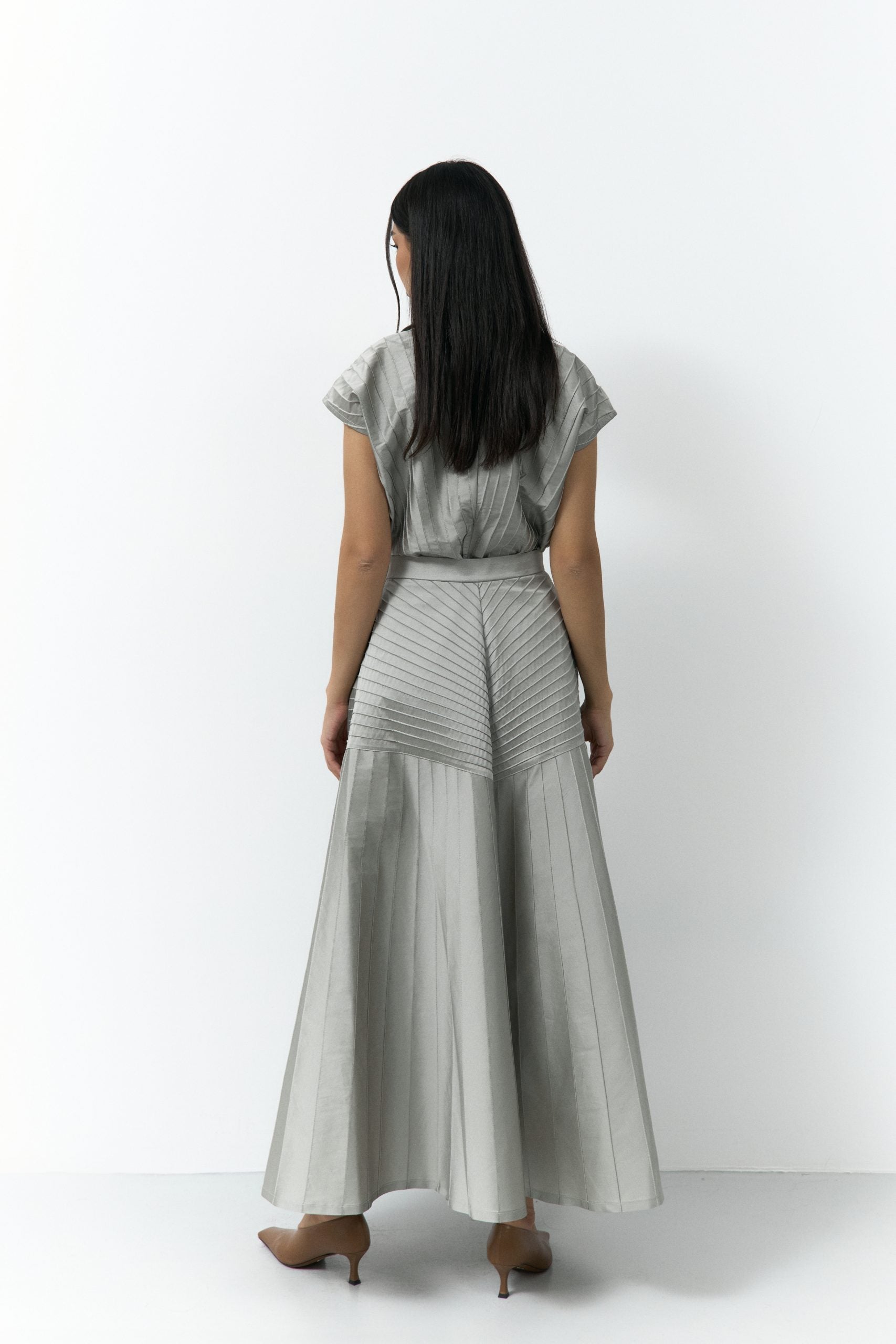 The Aurora Set In Silver